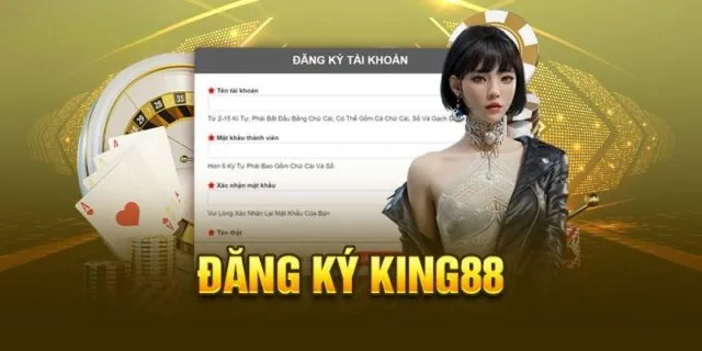 Hướng dẫn đăng ký tài khoản King88